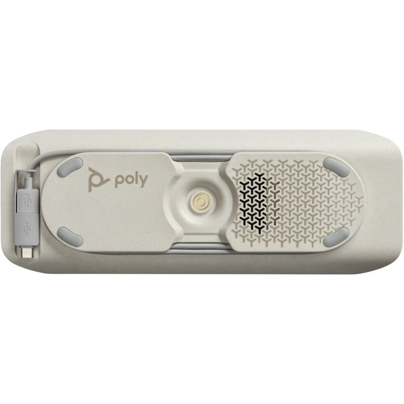 Poly Cпікерфон Sync 40+ з адаптером BT700A, USB-A, USB-C, Bluetooth, сірий