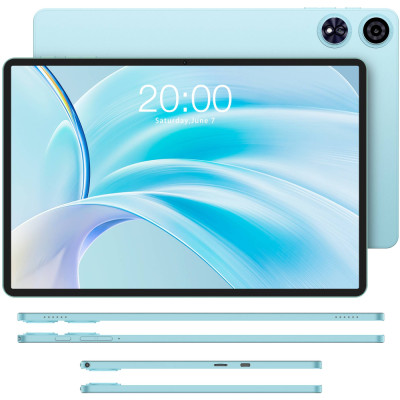 TECLAST Планшет P50 KIT 11" 4ГБ, 128ГБ, 7000мА•рік, Android, блакитний