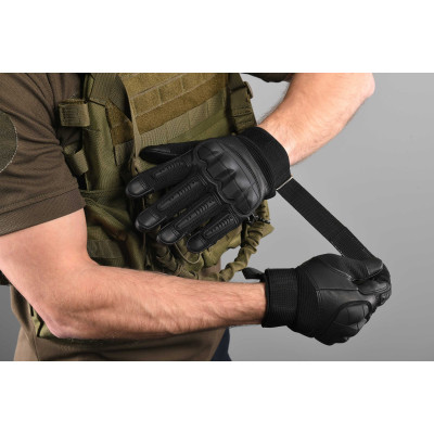 2E Tactical Рукавиці тактичні, Sensor Touch M, чорні