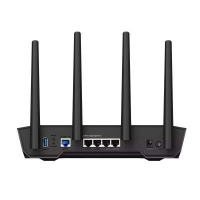 ASUS Маршрутизатор TUF-AX4200 AX4200, 4xGE LAN, 2,5xGE WAN, 1xUSB3.2, MESH EU-UK