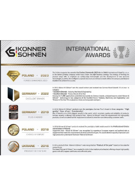 Könner & Söhnen Генератор дизельний KS 8100HDE-1/3 ATSR (EURO V), 230/400В, 5.5/6.0кВт, передстартовий підігрів, вихід ATS, 117кг