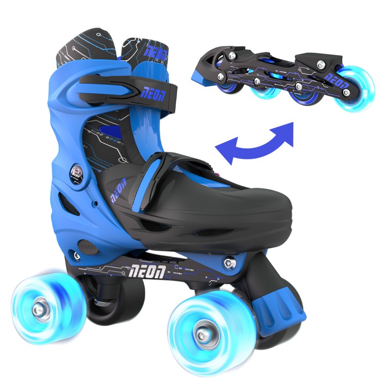 NEON Ролики COMBO SKATES Синій (Розмір 34-38)