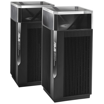 ASUS Маршрутизатор ZenWiFi Pro ET12 AXE11000 Wi-Fi6E 2PK 2xGE LAN 1x2.5GE LAN 1x2.5GE LAN 1x2.5GE WAN MU-MIMO OFDMA MESH