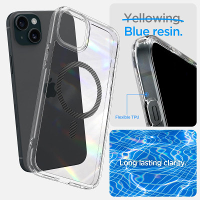 Spigen Чохол для Apple iPhone 15 Plus Ultra Hybrid MagFit, Graphite