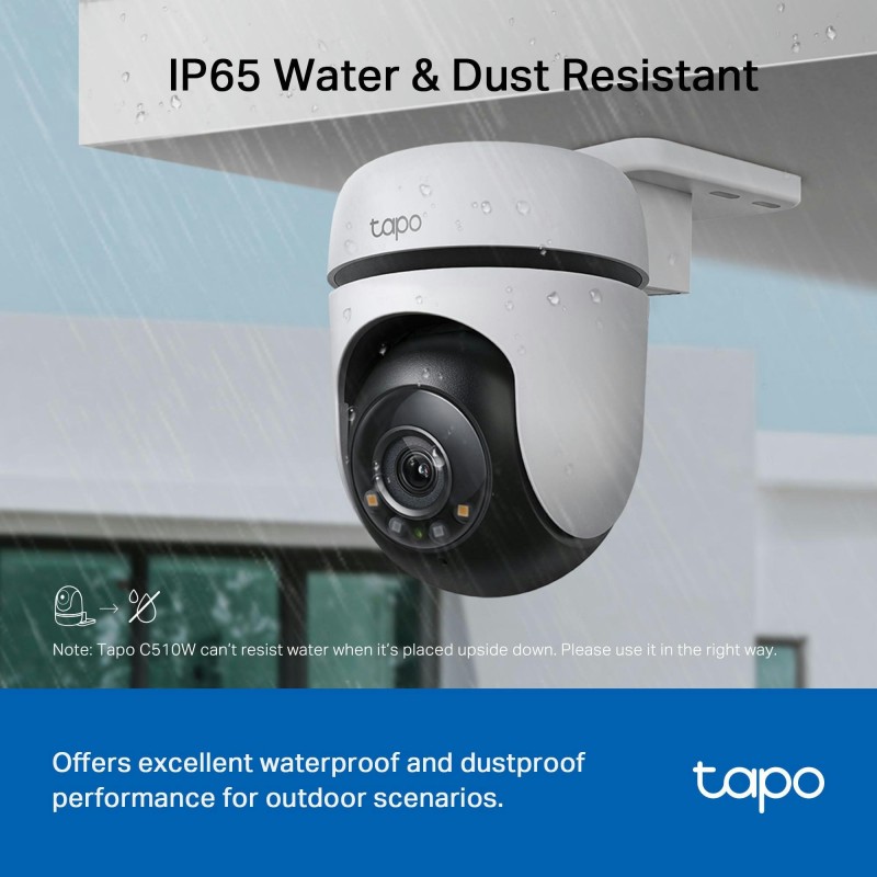 TP-Link IP-Камера Tapo C510W 3MP N300 зовнішня поворотна