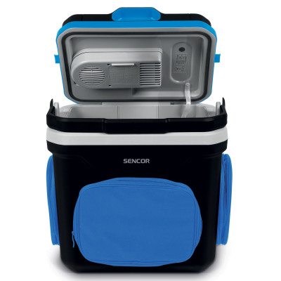 Sencor Холодильник дорожній, 44x39.8х31, 24л, 1дв., чорно-синій