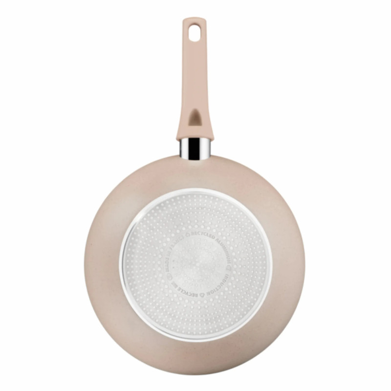 Tefal Сковорода ВОК Delight,28см, алюміній, бакеліт, бежевий