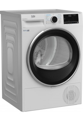 Beko Сушильна машина тепловий насос, 8кг, A+++, 60см, дисплей, білий