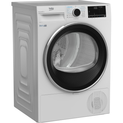 Beko Сушильна машина тепловий насос, 8кг, A+++, 60см, дисплей, білий