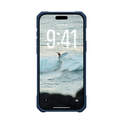 UAG Чохол+ремінець UAG для iPhone 17 Pro Max, Pathfinder Clear MagSafe Bundle, Blues Lanyard