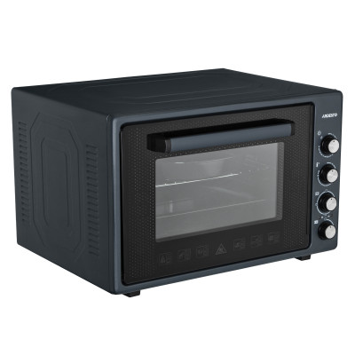 ARDESTO Піч електрична, 70л, 2000Вт, механіч., конвекція, подвійне скло, антрацит