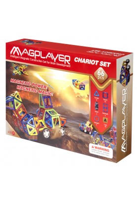 MagPlayer Конструктор магнітний 66 од. (MPA-66)
