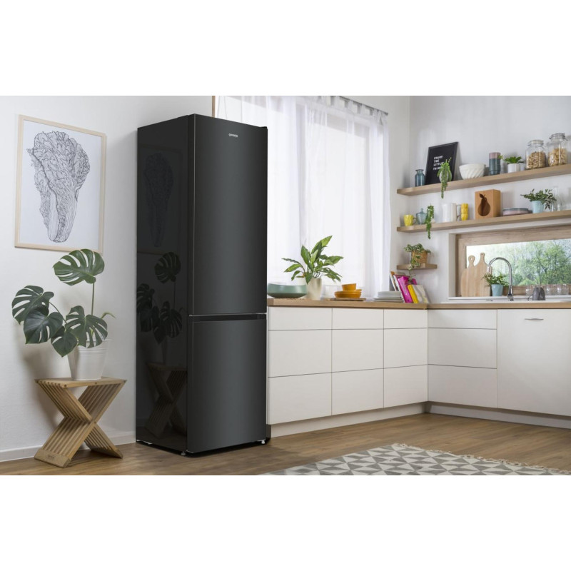 Gorenje Холодильник з нижньою морозильною камерою NRK6202EBXL4