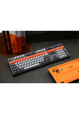 Varmilo Клавіатура механічна Lure VBM108 Bot: Lie 108Key, EC V2 Daisy, USB-A, EN, White Led, Чорний