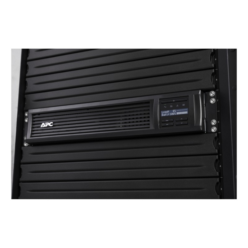 APC Джерело безперебійного живлення Smart-UPS 750VA/500W, RM 2U, LCD, USB, SmartConnect, 3xC13