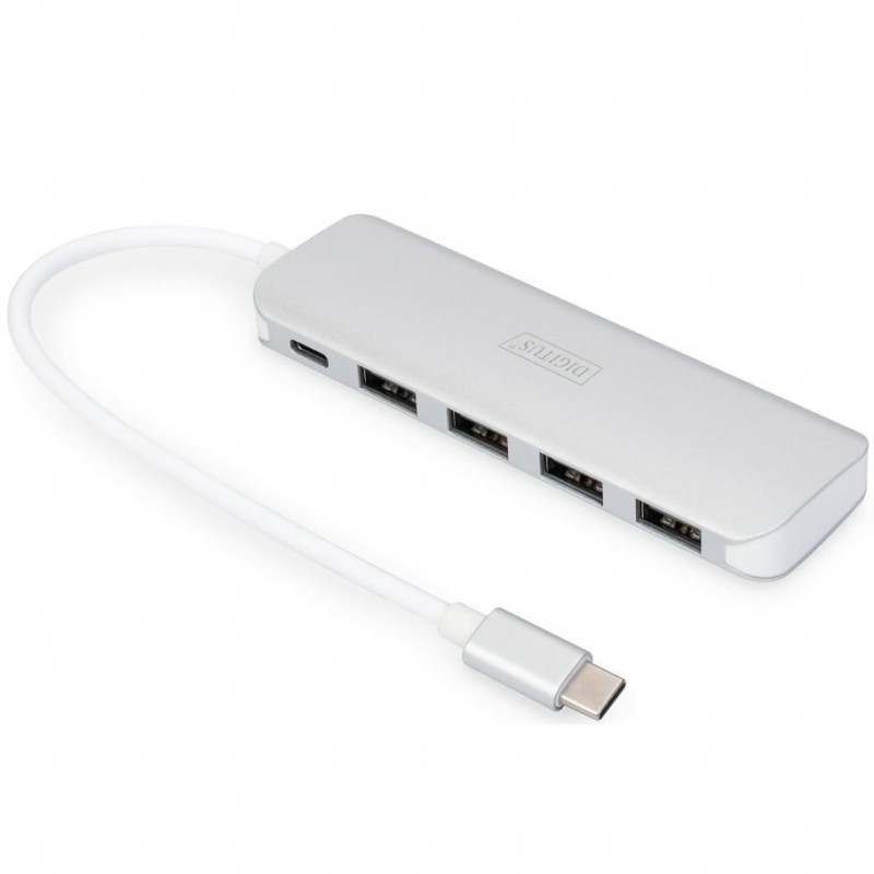 Digitus Хаб USB-C > 4xUSB-A/USB-C