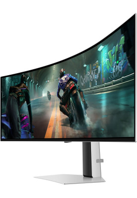 Samsung Монітор 48.7"Odyssey G9 49DG910 HDMI, DP, USB, USB-C, OLED, 5120x1440, 32:9, 144Hz, 0.3ms, CURVED