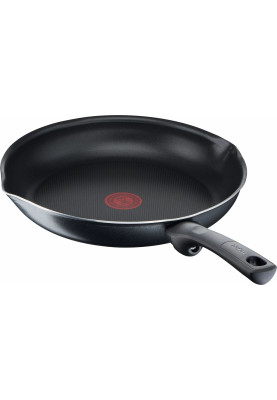 Tefal Сковорода з кришкою Day by Day, 24см, з кришкою, алюміній, бакеліт, скло, чорний
