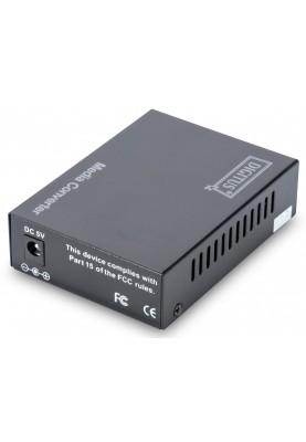 Digitus Медіа конвертор 10 Gigabit Ethernet, SFP supports 1G, 2.5G, 5G and 10G, open slot