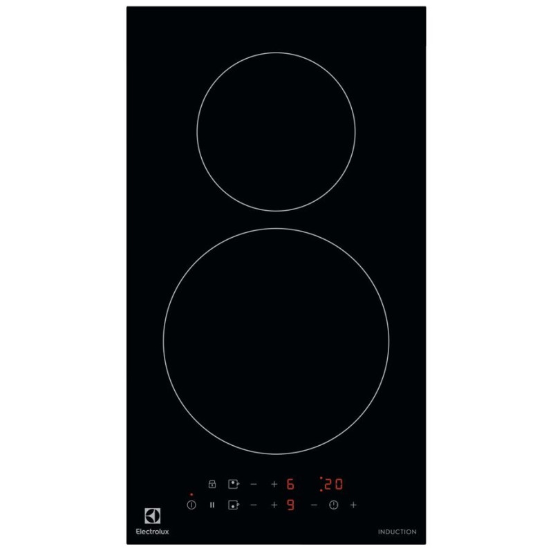 Electrolux Варильна поверхня індукційна, 30см, доміно, чорний
