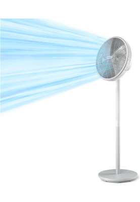 Philips Вентилятор Philips підлоговий Series 2000, 40см, 48Вт, таймер, поворот 180, білий