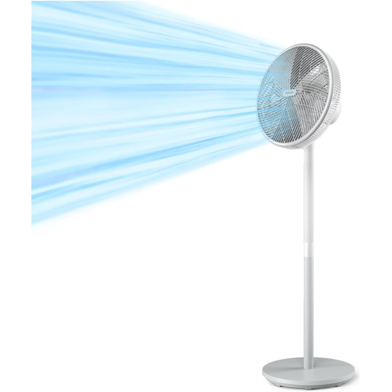 Philips Вентилятор Philips підлоговий Series 2000, 40см, 48Вт, таймер, поворот 180, білий