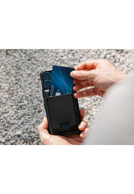 UAG Чохол для карт магнітний з підставкою, Metropolis Wallet Kevlar, Black