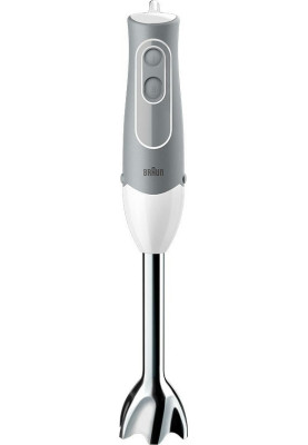 Braun Блендер Braun заглибний, 600Вт, чаша-600мл, біло-сірий