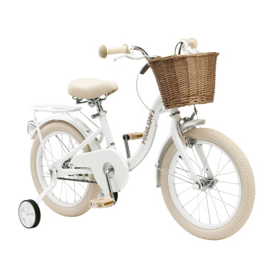 Miqilong Дитячий велосипед LS 16" білий