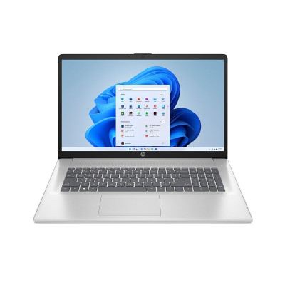 HP Ноутбук HP 17-cn4049ua 17.3" FHD IPS AG, Intel 3-100U, 16GB, F512GB, UMA, Win11, сріблястий