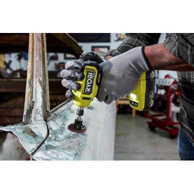 Ryobi Шліфмашина полірувальна кутова ONE+ RDG18C-0, 18В, (без АКБ та ЗУ)