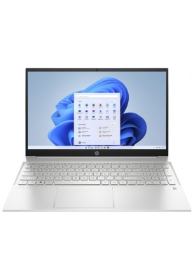 HP Ноутбук Pavilion 15-eh1129ua 15.6" FHD IPS AG, AMD R7-5700U, 16GB, F1024GB, UMA, Win11, сріблястий