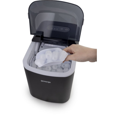 Gorenje Льодогенератор побутовий, 15кг/добу, 2,2л, чорний
