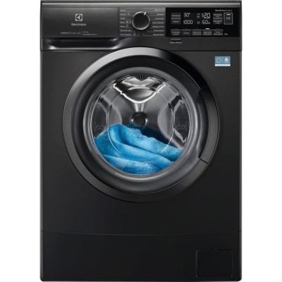 Electrolux Пральна машина Electrolux фронтальна, 6кг, 1000, A, 41см, дисплей, інвертор, сріблястий темний