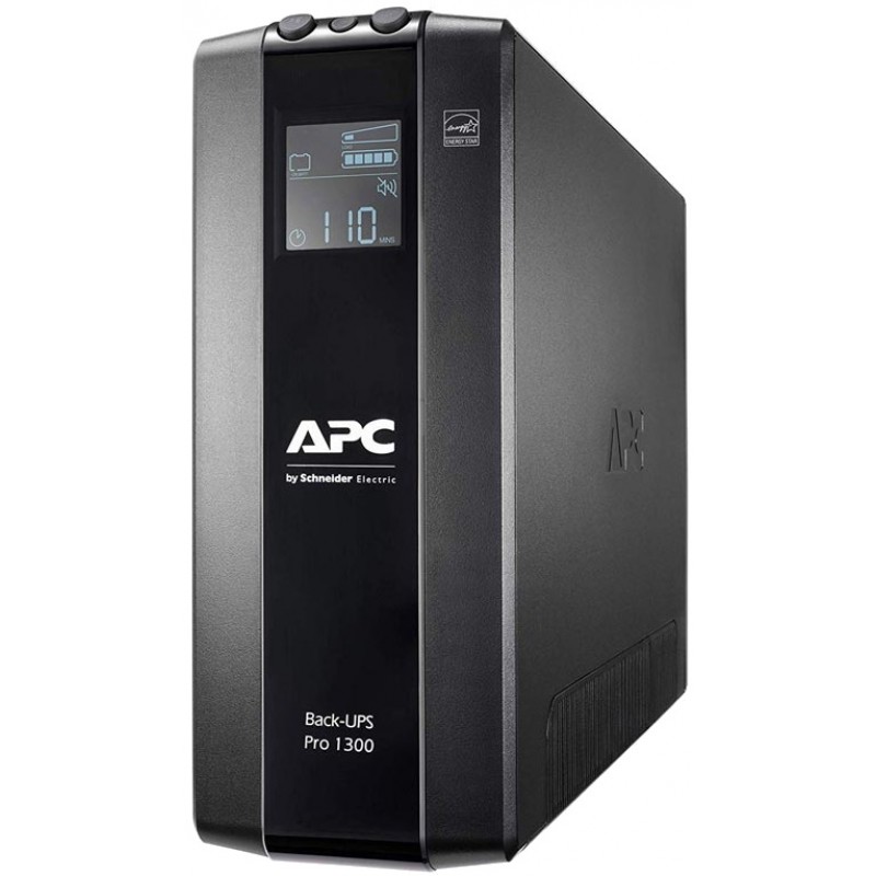 APC Джерело безперебійного живлення Back-UPS Pro 1300VA/780W, LCD, USB, 6+2 C13