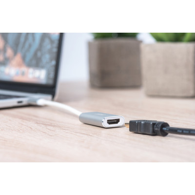 Digitus Адаптер USB-C - HDMI UHD 4K, M/F, 0.2 m