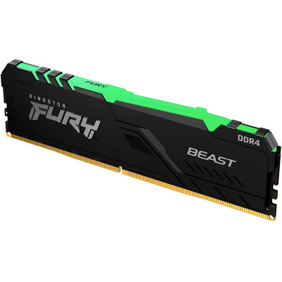 Kingston Пам'ять ПК DDR4 8GB 3600 FURY Beast RGB