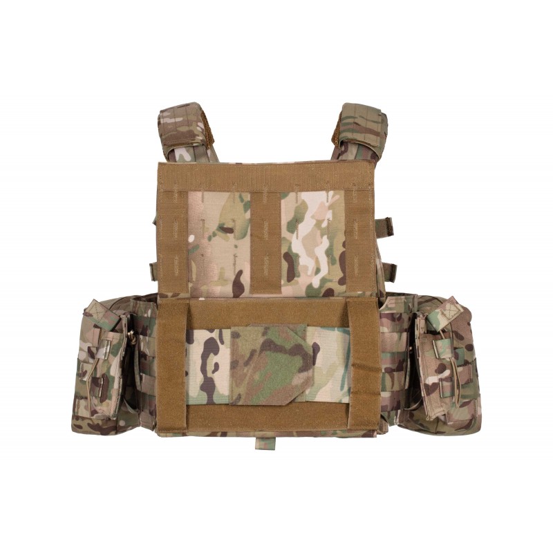 2E Tactical Плитоноска, Тип 1, з кишенями для бічного захисту і підсумками, Молле, камуфляж