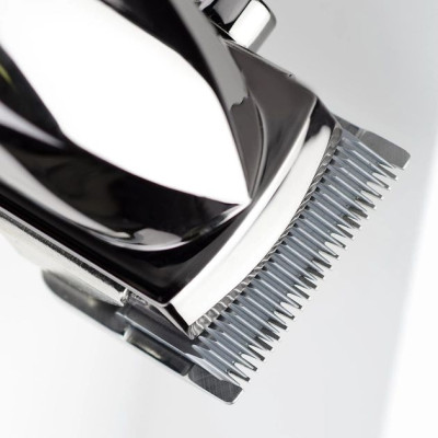BaByliss Машинка для стриження, мережа+акум., вібраційний мотор, насадок-10, кейс, чохол, гребінець у компл., сталь, сірий