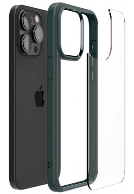 Spigen Чохол для Apple iPhone 15 Pro Max Ultra Hybrid, Abyss Green