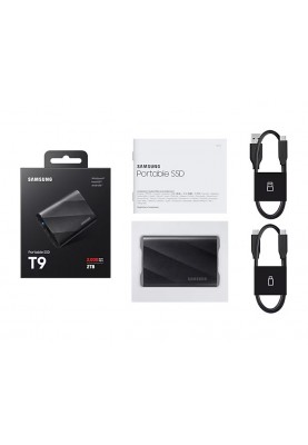 Samsung Портативний SSD 2TB USB 3.2 Gen 2 Type-C T9 Shield