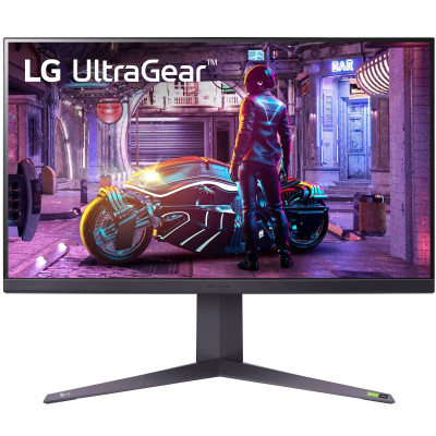 LG Монітор 31.5" 32GQ850-B 2xHDMI, DP, USB, Audio, NanoIPS, 2560x1440, 260Hz, 1ms, DCI-P3 98%, G-SYNC, FreeSync, Pivot, HDR600