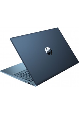 HP Ноутбук Pavilion 15-eh1137ua 15.6" FHD IPS AG, AMD R5-5500U, 16GB, F1024GB, UMA, DOS, синій