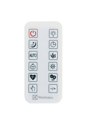 Electrolux Зволожувач повітря EHU-3715D 5 л, 50 м2, 450 мл/г, ультразвуковий, іонізатор, гігростат, аромакапсула, УФ лампа, стерилізація пари, підсвічування, пульт ДК, білий