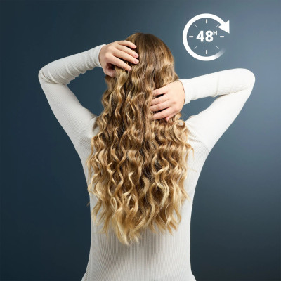 Rowenta Стайлер Twist Curl, автоматичний, темп.режимів-4, 150C–210С, кераміка, рукавиця та термопідкладка, чорно-золотий