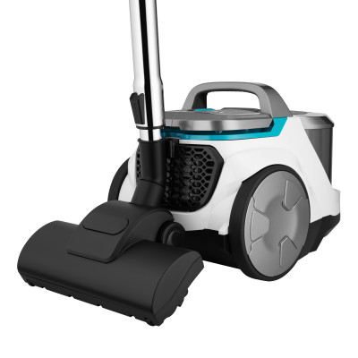 ARDESTO Пилосос контейнерний, 700Вт, конт пил -2.5л, НЕРА, біло-сріблястий