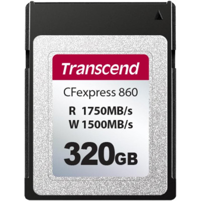Transcend Карта пам'яті Transcend CFexpress 320GB Type B R1750/W1500MB/s