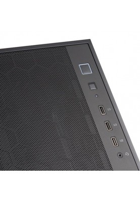 SilverStone Корпус FARA FAR1B-G-V2, без БЖ, 2xUSB3.0, 1xUSB2.0, 1x120mm Black fan, TG Side Panel, ATX, Black