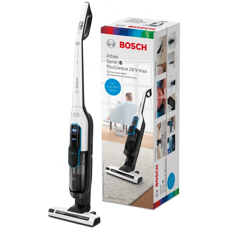 Bosch Пилосос безпровідний, НЕРА, білий