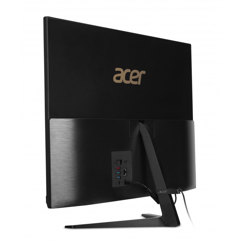 Acer Персональний комп'ютер моноблок Aspire C27-1800 27" FHD, Intel i3-1305U, 16GB, F512GB, UMA, WiFi, кл+м, без ОС, чорний